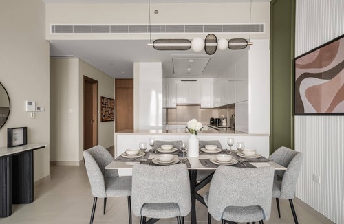Al Safa Apartment | GuestReady - BurjKhalifa & Canal Views|2BR + Study