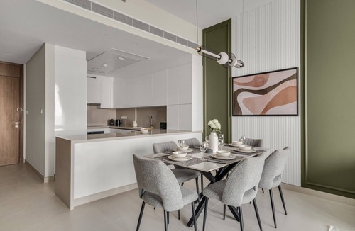 Al Safa Apartment | GuestReady - BurjKhalifa & Canal Views|2BR + Study