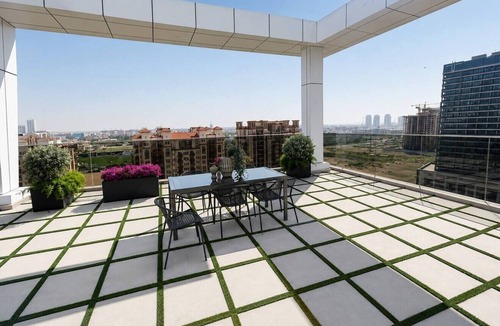 Dubai Sports City Apartment | HAVN - 1 Bed in Condor, Golf Course View