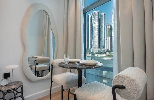 Business Bay Apartment | Heavenly Studio just Minutes from Burj Khalifa at Northside in Business Bay