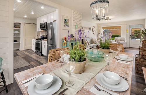 Downtown Cannon Beach House | Impeccably Maintained Retreat: Walk to Beach and Town, Firepit, Fenced Yard, Cozy Charm