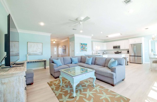 Villa Segunda House | Inviting and Charming Gulf Front Home | Spacious Kitchen | Perfect Gulf Views