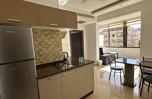 Amman Apartment | JRE abdoun rooftop 1bedroom kh&sh 03