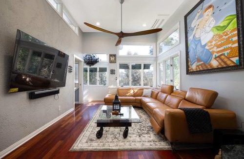 Hillcrest House | Jungle Vibes Outdoor Movie Theater 2 Homes Villa