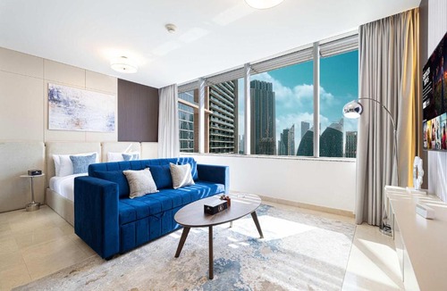 Bur Dubai Apartment | King Bed & Modern Comfort Studio in DIFC Downtown