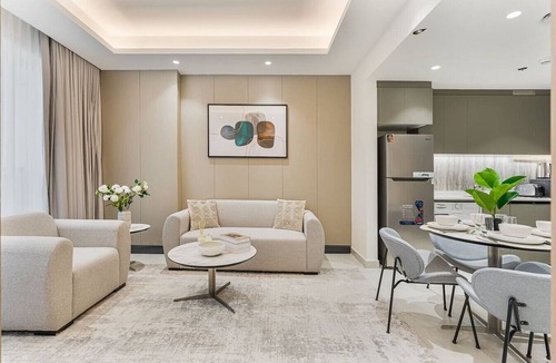 Jumeirah Village Triangle Condo | Luxury 1BR Retreat w/Balcony | JVT