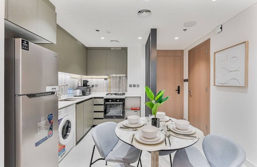 Jumeirah Village Triangle Condo | Luxury 1BR Retreat w/Balcony | JVT