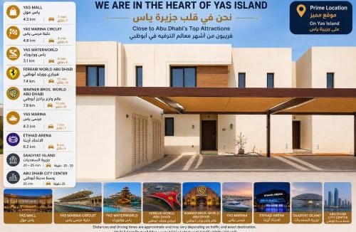 Abu Dhabi Villa | Luxury Retreat Villa on Yas Island- Licensed Holiday Home