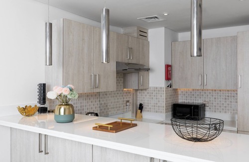 Palm Jumeirah Apartment | Maison Privee - Elegant Palm Retreat w/Iconic Sea and Marina Vws