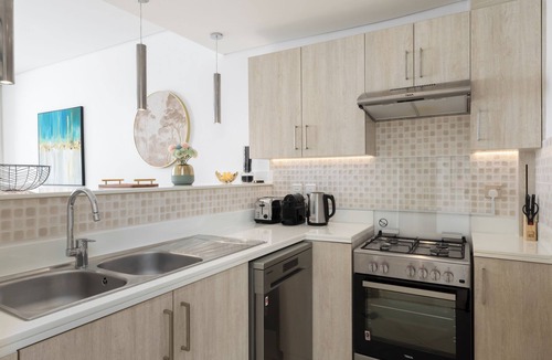 Palm Jumeirah Apartment | Maison Privee - Elegant Palm Retreat w/Iconic Sea and Marina Vws
