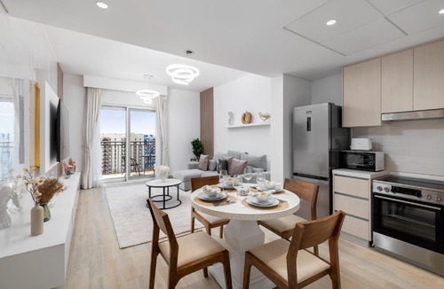 Abu Dhabi Apartment | Maison Privee - Sleek Yas Getaway with Ferrari World and Canal Views
