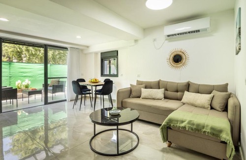 Haifa Apartment | Modern 2BR Apartment Near Baháʼí Gardens Haifa