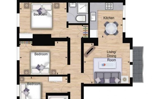 Ravenscourt Park Apartment | Modern 3 Bed Apartment next to the Park - 210A