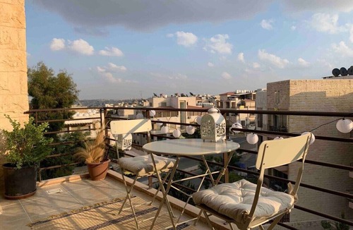 Amman Apartment | Modern & Central Apartment with Balcony in Abdoun