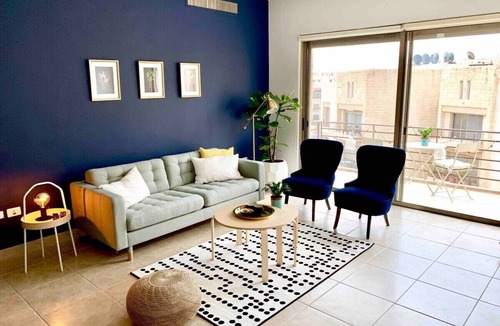 Amman Apartment | Modern & Central Apartment with Balcony in Abdoun