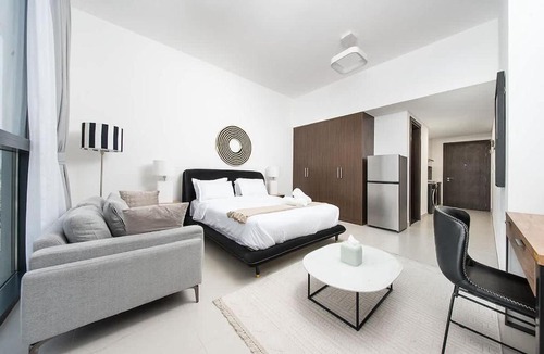 Al Hamriya Apartment | Modern Studio at Blue Bay Walk