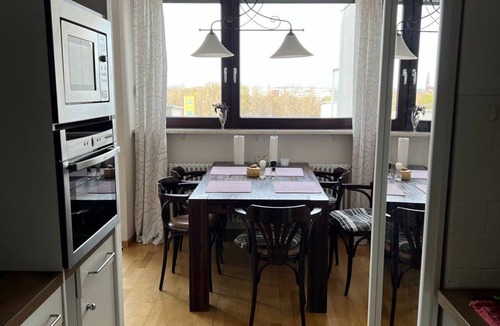 Ramersdorf Apartment | Munich Oktoberfest: 2-Bedroom Top-Floor Apartment near Ostbahnhof & Center