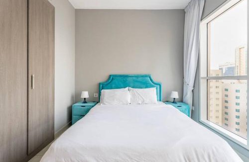 Sharjah Apartment | NEW BRIGHT BEACHVIEW-1BR CONTEMPOLRARY APT