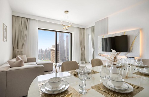 Za'abeel 2 Apartment | Peaceful Dunes 1 - Burj Khalifa & Dubai Mall
