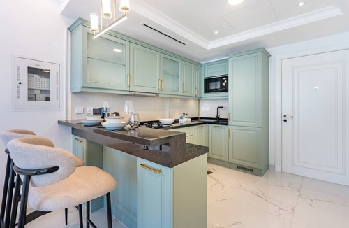 Al Barsha Apartment | Refined 1BR Escape with Pool-Facing Views, Near to Dubai Butterfly Garden,