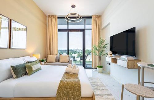 Masdar City Apartment | Relaxing and Stylish Studio - Masdar - Near Airport
