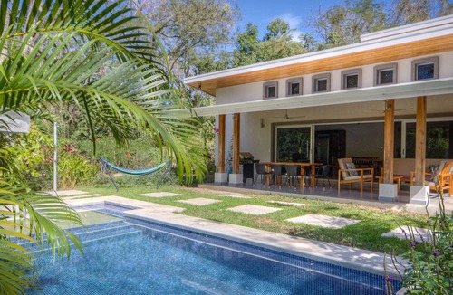 Nosara House | Serene home w/pool & yard wildlife steps to beach