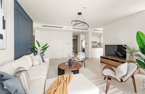 Abu Dhabi Apartment | Silkhaus Convenient 3BR+Maid | Radiant Viewz Reem