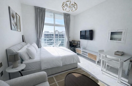 Al Barsha Apartment | Skyz by Danube Studio Apartment in Arjan , Pool, Gym & Near Miracle Garden