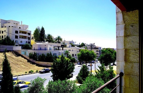 Amman Apartment | Sleek & Cozy Apartment with Pool & Patio In Abdoun