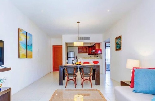 Zazil-ha Apartment | Steps to 5th Ave and the Beach with Pool & Gazebo