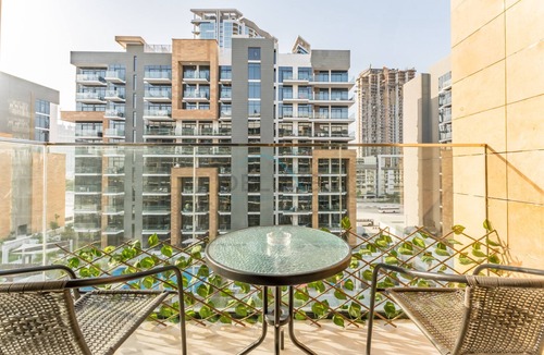 Nad Al Sheba Apartment | Studio with Pool and Community View, Near Soho Garden DXB and Meydan Golf Club