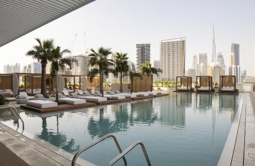 Business Bay Apartment | Stunning Burj View, Upside Living Studio