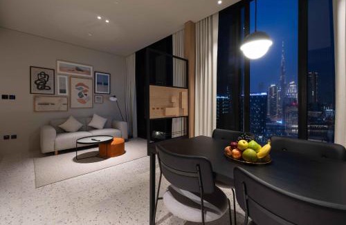 Business Bay Apartment | Stunning Burj View, Upside Living Studio