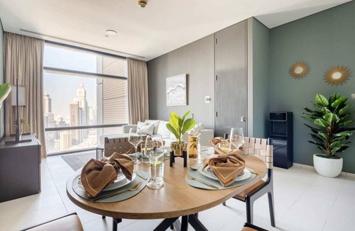 Al Wasl Apartment | Stylish 1BR Minutes Away to Burj Khalifa!