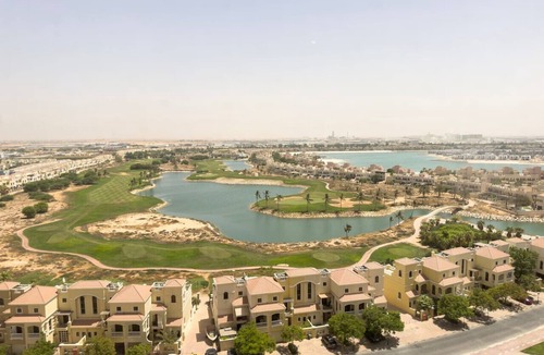Al Hamra Village Apartment | Superior studio- Royal breeze big Balcony