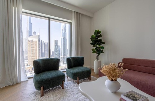 Za'abeel 2 Apartment | TH-Homes Downtown 2 Bedroom with Burj Khalifa view
