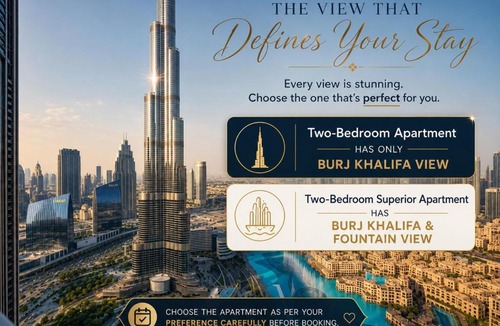 Trade Centre 1 Apartment | The Bellagge Signature Stays Grande 2BRs with Burj Views