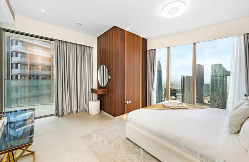 Trade Centre 1 Apartment | The Bellagge Signature Stays Grande 2BRs with Burj Views