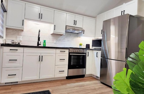 Downtown Apartment | The Cozy Cove Modern King-Bedroom Full Apartment
