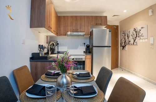 Masdar City Apartment | The Oasis Blackforest 2BR Duplex