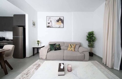 Sharjah Apartment | Tiraz 4 Aljada Apartment W Balcony & Pool Access