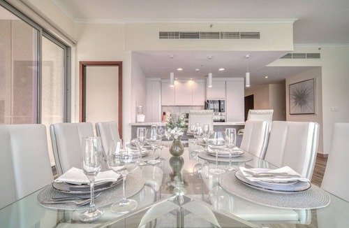 Downtown Dubai Apartment | Upscale 2BR w/Burj Khalifa & Fountain Views