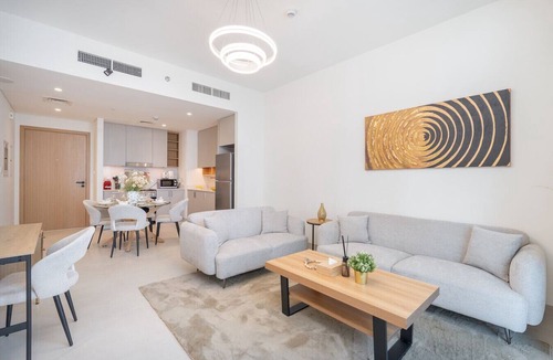 Dubai Apartment | Vogue Brand New Creek Crescent, Balcony ,Pool View