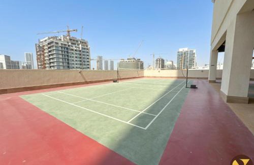 Jumeirah Village Circle Apartment | Vogue Elegant JVC Apartment near Circle Mall with large balcony Pool and Gym access