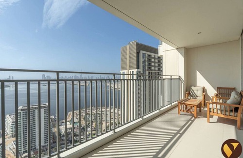 Dubai Apartment | Vogue | Icon Bay Creek Harbour | Waterfront Living