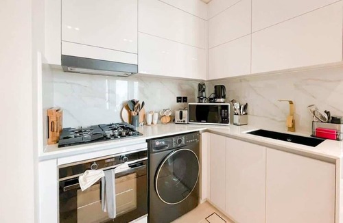 Jumeirah Village Circle Apartment | Warm Minimal 1BR in Binghatti Tulip with Free Parking!