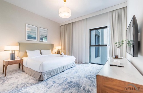Sharm Apartment | Waterfront 2BR in The Address Fujairah Residences Block C, Sharm by Deluxe Holiday Homes