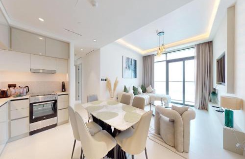 Al Barsha 1 Apartment | Waterfront ,High Floor 2BED with Private Beach Access