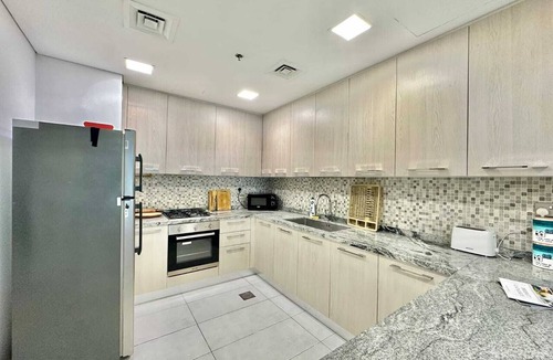 Jumeirah Village Circle Apartment | Yogi 1BR Pool Gym & Balcony JVC