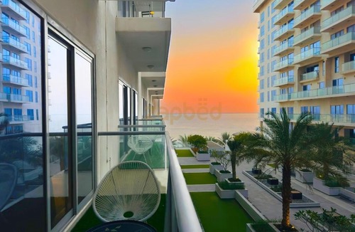 Ras Al Khaimah Apartment | ZAPBED HOUSE -1 BR In Pacific Tower Al Marjan Island With Beach Access Ras Al Khaimah